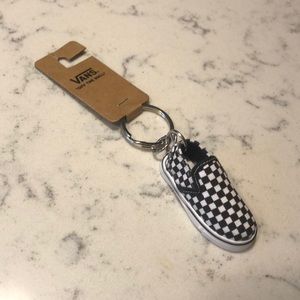 vans slip on keychain